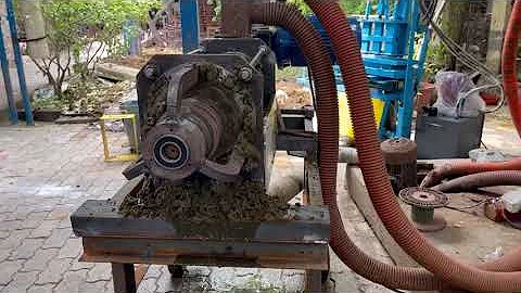 Cow Dung Dewatering Machine Installation video from Gurdev Shakti  call us 📞98780-72154