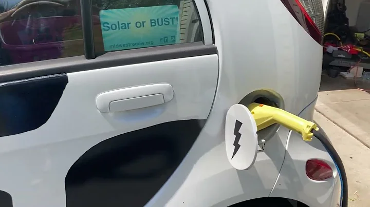 Electric Car Powers Garage Off-Grid | DIY V2H w/ CHAdeMO