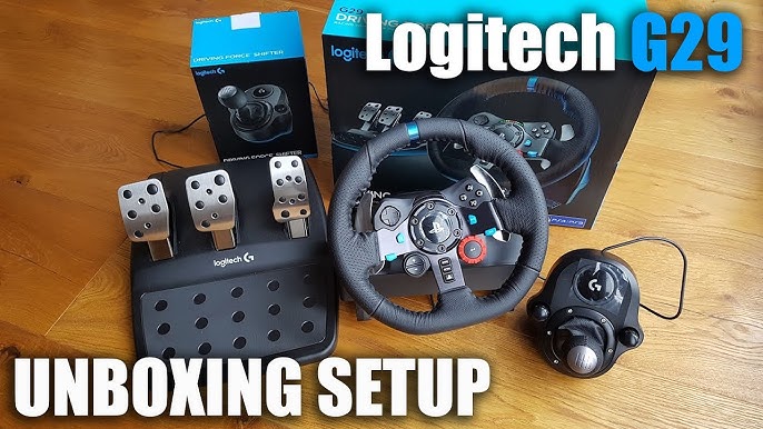 Logitech G29 - Unboxing, installazione e prime impressioni 