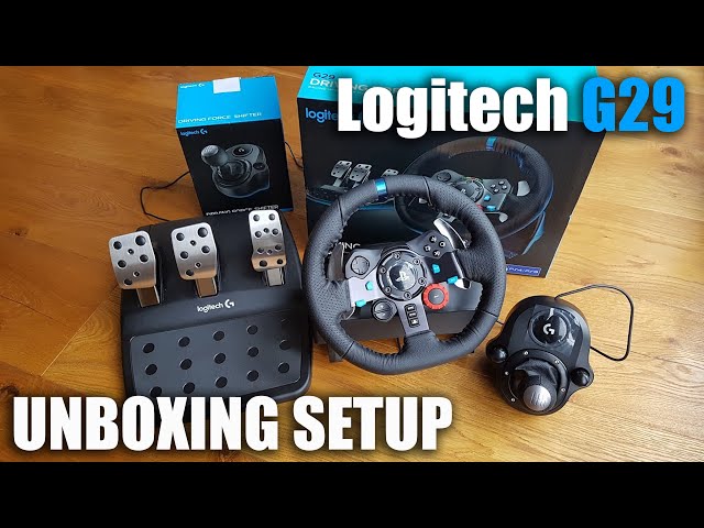 Unboxing Logitech G29 Completo! 