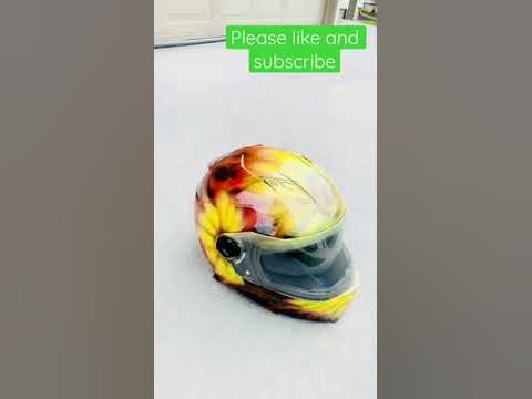 Airbrushed sunflower motorcycle helmet AWESOME OH WOW Harley Davidson