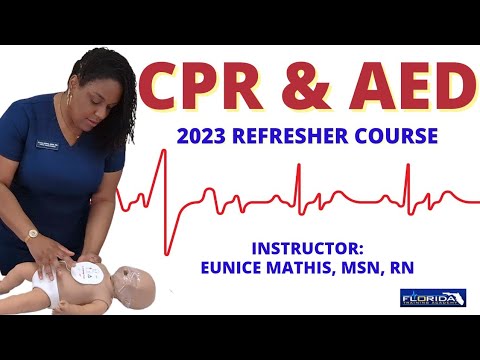CPR & AED Refresher Course with Nurse Eunice [Adult, Child, and Infant]