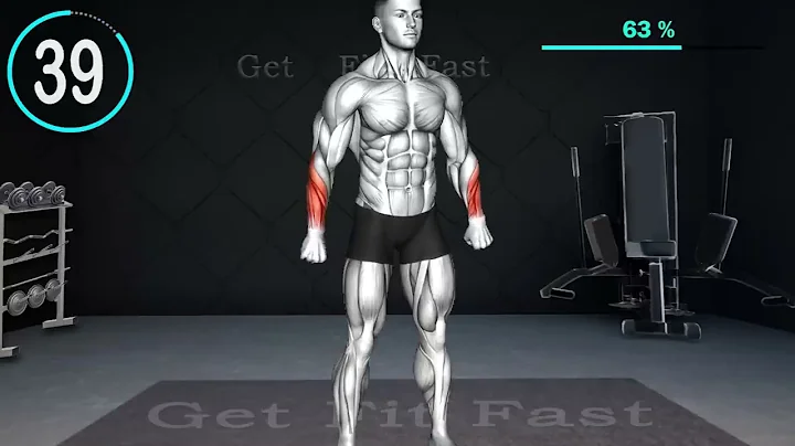 Intense 5 Minute At Home Workout to get VEINY ARMS