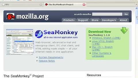 1. Website Creation - Mozilla Composer