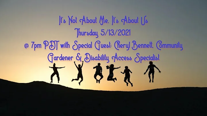 It's Not About Me, It's About Us #6 with Cheryl Be...