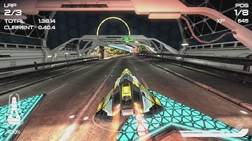 Wipeout 2048 - Class C - Race - Metro Park (All Weapons)