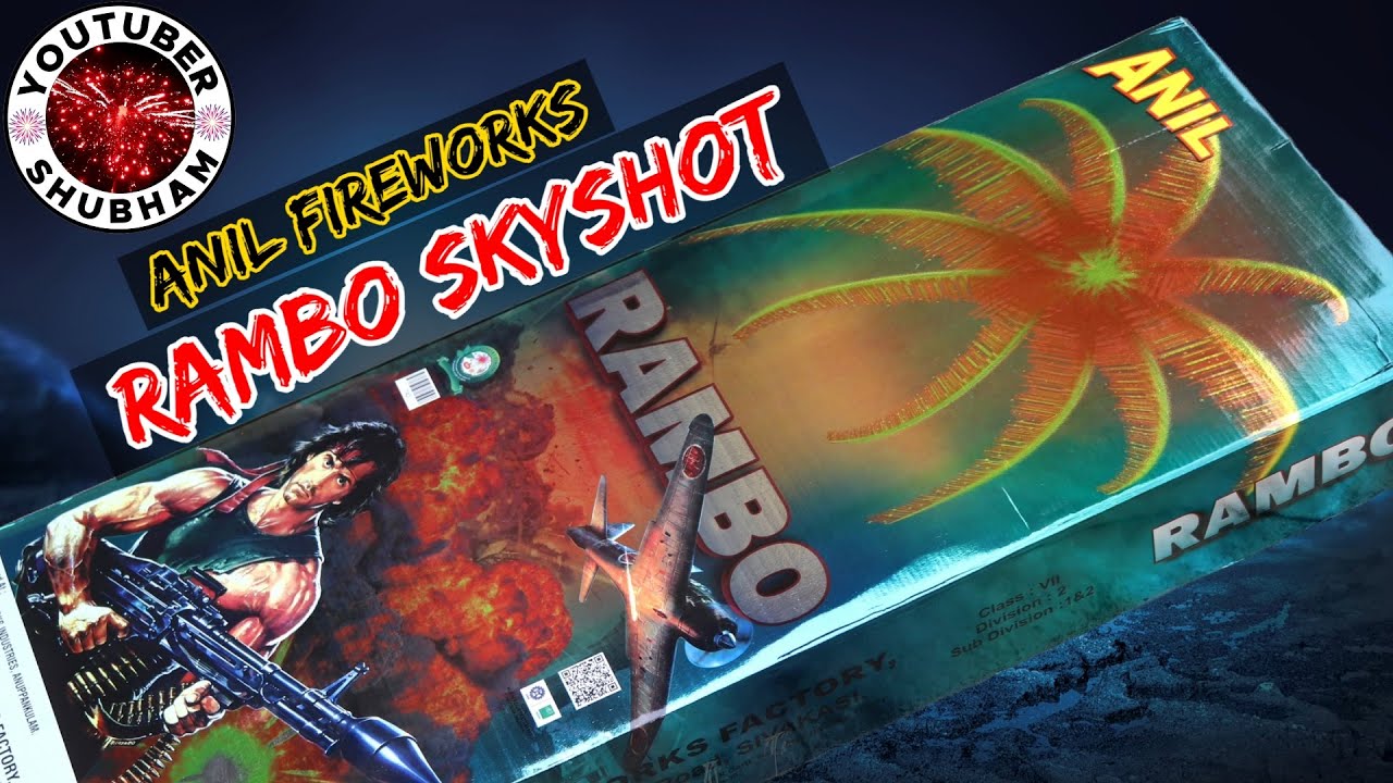 Firework Rambo Rambo - Anil Fireworks Big SkyShot Testing for Diwali Shopping 2025 ...