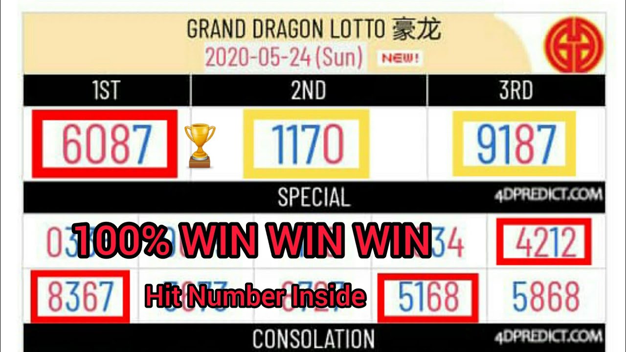 Grand Dragon Lotto 4d Chart 30 5 2020 Result Lotto 29 5 2020 Winning Proof Youtube