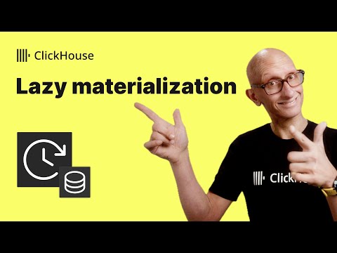 Lazy materialization in ClickHouse