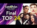 Final TOP 24 - Eurovision 2024 - Our favorites