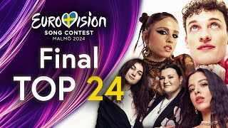 Final TOP 24 - Eurovision 2024 - Our favorites