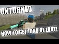 Unturned: Russia Military Loot Locations (How to get lots of loot!)