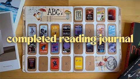 2024 READING JOURNAL FLIP THROUGH
