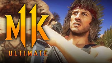 Mortal Kombat 11 - Rambo Vs Terminator Intro Dialogue FIRST LOOK!