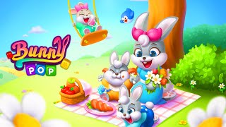 Bunny Pop Blast Gameplay | iOS, Android, Puzzle Game screenshot 3