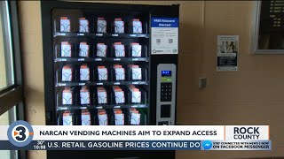 Narcan vending machines aim to expand access to life-saving medication in Rock County
