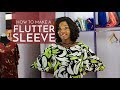 How to make a Flutter Sleeve without pattern