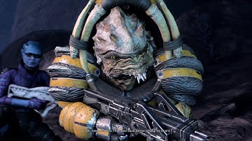 Mass Effect: Andromeda - Drack loyalty mission 4/13 - land at thieves