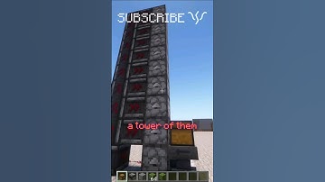 How to send items UPWARDS with a DROPPER TOWER! | Redstone with PsiVolt #minecraft #redstone