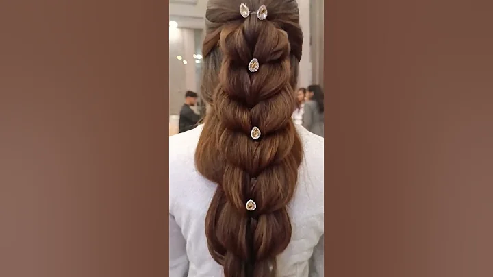 pool party,haldi ceremony trending hair style#shorts#hairstyles #haircare #hair