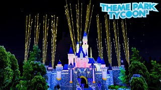 BEST Disneyland FIREWORK Show!!! Theme Park Tycoon 2 by Kizy 6,033 views 2 months ago 14 minutes, 21 seconds