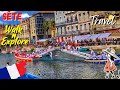 Sète France 🇫🇷 Beautiful Mediterranean Port 🌞 Venice of Southern France 🛶 Walking Tour 4K 🌷