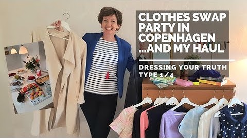 Going to a Copenhagen Clothes Swap Party and my haul (Dressing Your Truth type 1/4), September 2019