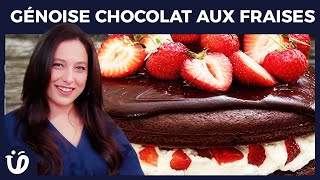 حار و حلو Episode 34-  Génoise chocolat aux fraises