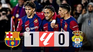 Barcelona vs Las Palmas [1-0], La Liga 2023\/24 - MATCH REVIEW