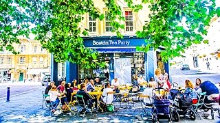 A Walk Around Kings-Mead-Square, Bath, England