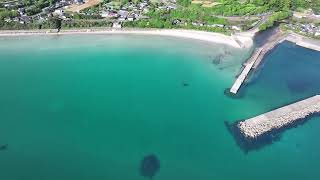 小浜﨑・小浜・白金古墳付近　ドローン空撮【4K】　鹿児島県出水郡長島町