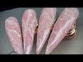 EASY - Rose Quartz Nails - Courtney Sheppard