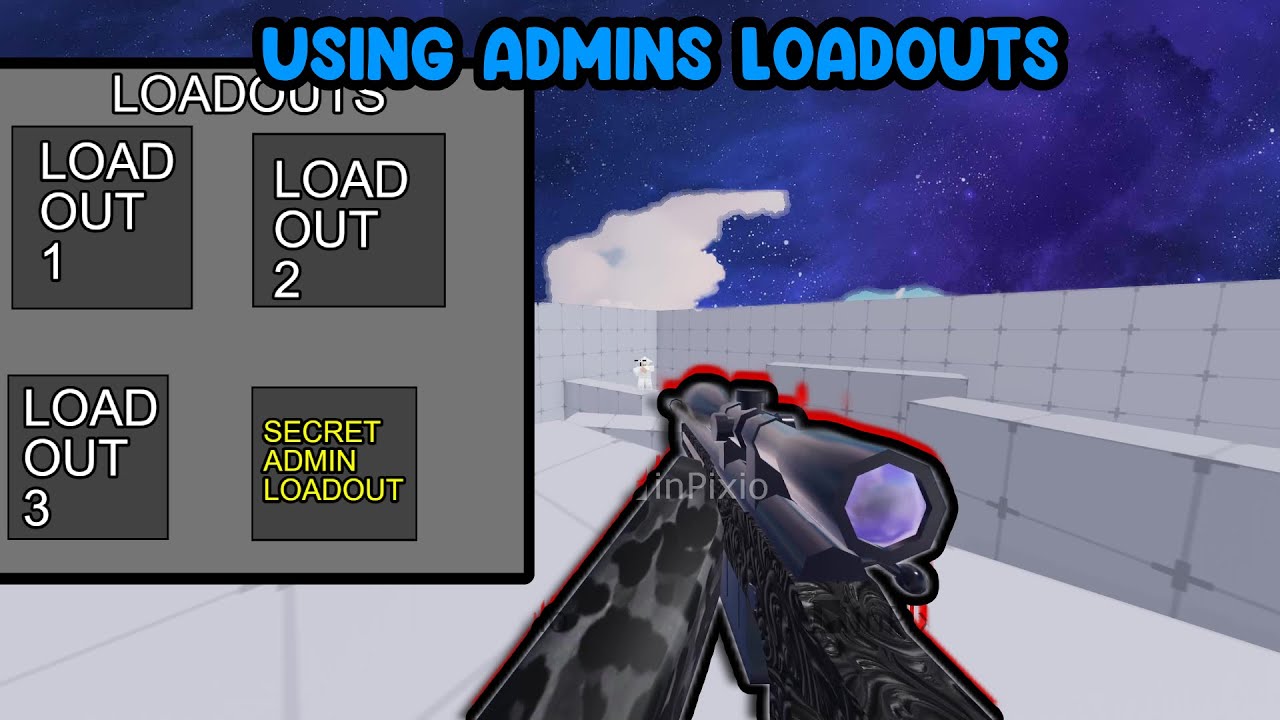USING ADMINS LOADOUTS IN RIVALS! - YouTube