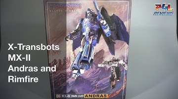Transformers Review: X-Transbots MX-II Andras and Rimfire. P4L Reviews