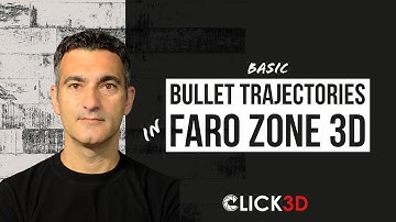 TUTORIAL: Basic Bullet Trajectories in FARO Zone 3D  | Click 3D | 3D Forensics