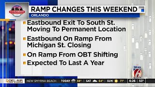 I-4 construction to shift busy exit ramp into final configuration