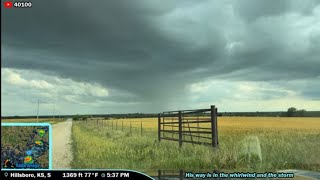 Kansas  Cloud  Structure - Live As  It Happened 