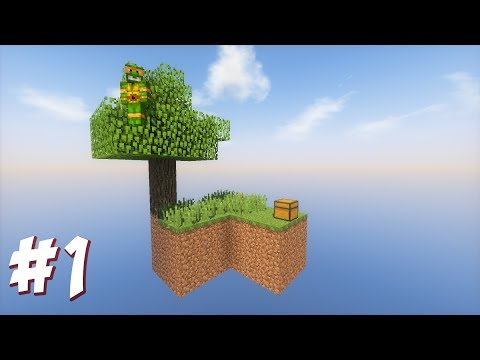 МАЙНКРАФТ ВЫЖИВАНИЕ НА НЕОБИТАЕМОМ ОСТРОВЕ | СКАЙБЛОК #1