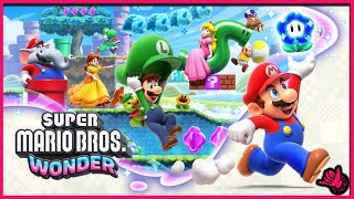 100% COMPLETION PLAYTHROUGH BEGINS!!!! | Mario Wonder Day 1