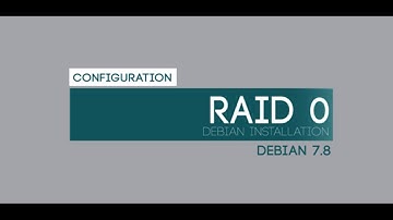 Installation Debian 7.8 and Configuration RAID 0