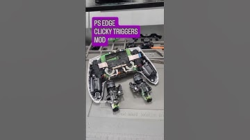 Playstation Edge PS Clicky Triggers Modification Mod #mods #ps5 #psedge #edge #clickytrigger #mod