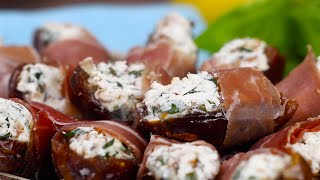 Easy Prosciutto-Wrapped Dates Recipe!