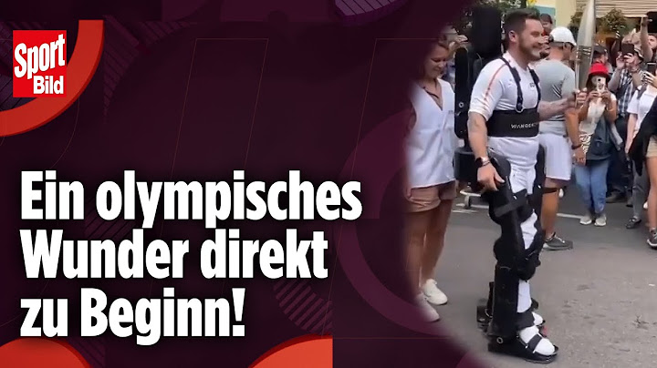 Wunder bei Fackellauf: SO kann ein Querschnittsgelähmter wieder gehen | Olympia News