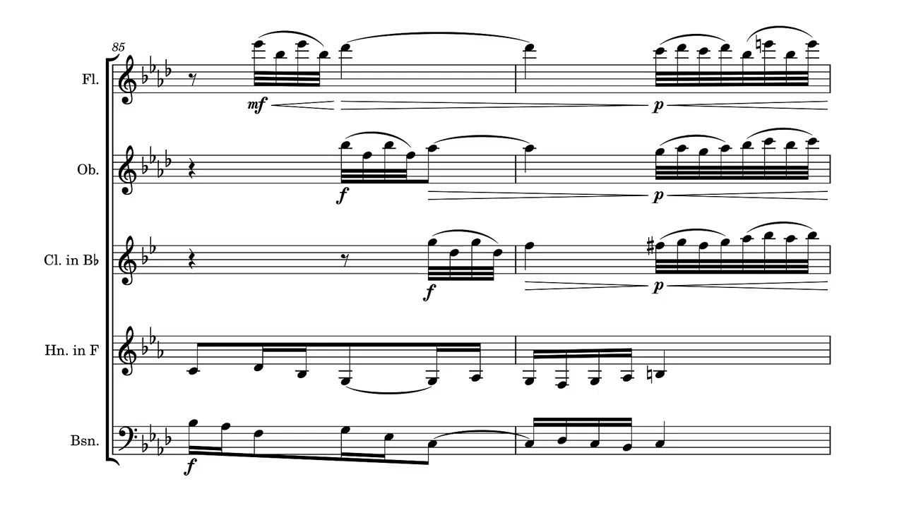 Theme and Variations for Woodwind Quintet