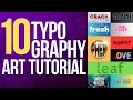 10 canva typography tutorial text effect 2024