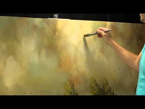 Creating subtle shadows in an atmospheric sky by artist Tim Gagnon
