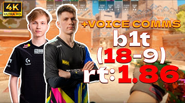 b1t (18-9) rt:1.86 w/m0nesy +VOICE COMMS l EU FACEIT RANKED (anubis) | #cs2 #pov