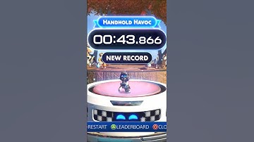 Astro Bot Handhold Havoc My Best Time #astrobot #speedrun #ps5 #gameplay