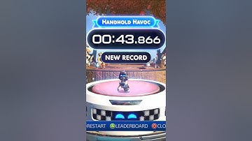 Astro Bot Handhold Havoc My Best Time #astrobot #speedrun #ps5 #gameplay