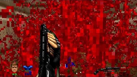 Ultimate Doom / Brutal Doom / Hard Realism Mode Episode 1 - Hangar